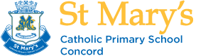 St Mary’s Catholic Primary School Concord Logo